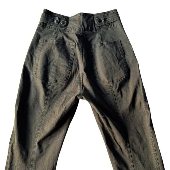 A.L.C Zander On Duty Army Zip Front Pants Women’s Sz 0  Chrissy Teigen Colab - Picture 9 of 12